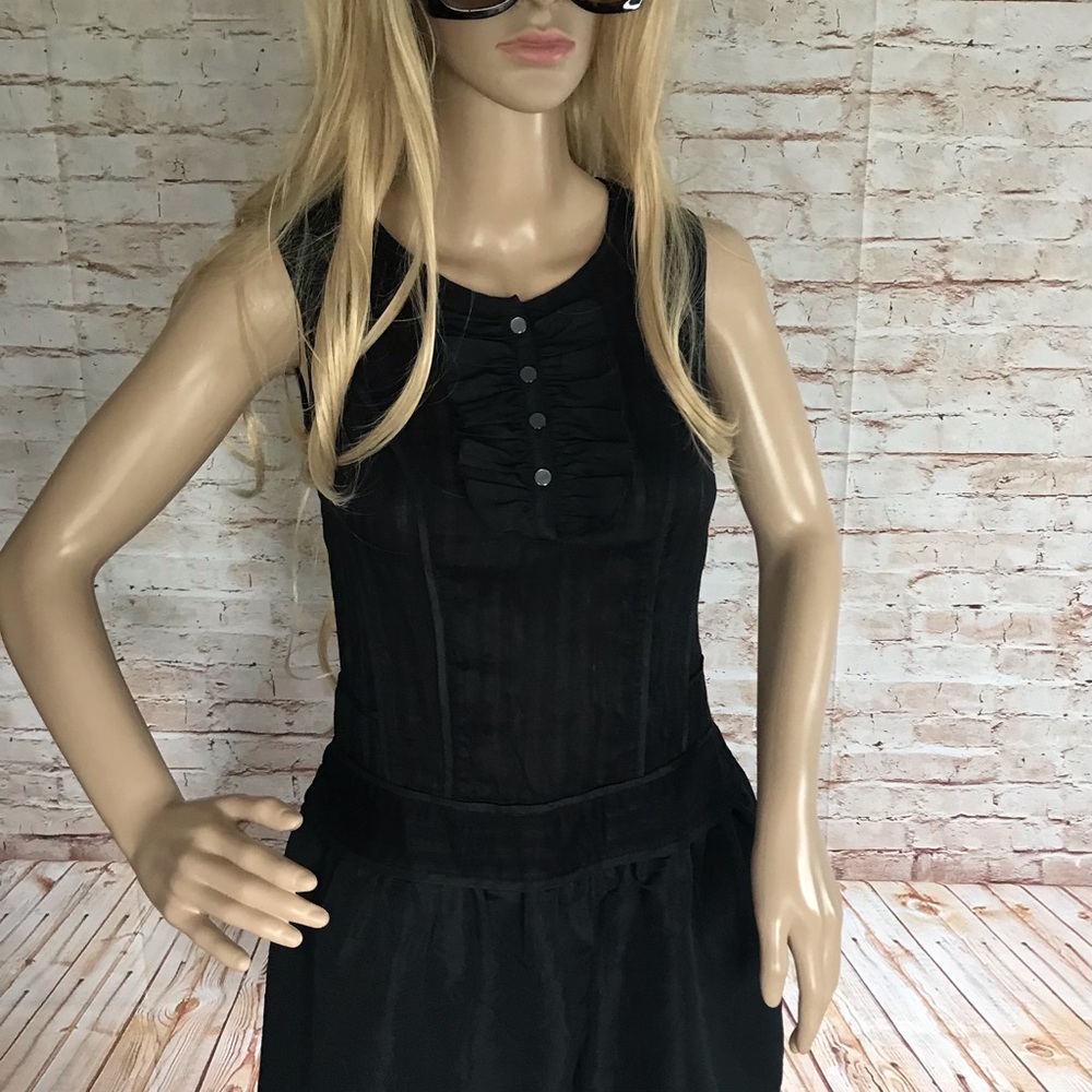 Richard Chai designer little black dress size 5 - Picture 2 of 12